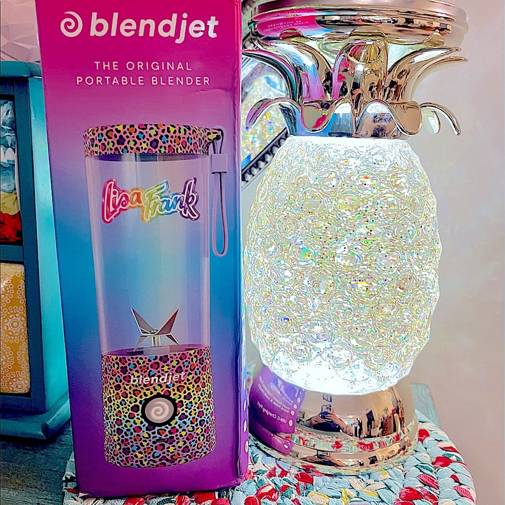 ~ Lisa Frank ~ Rainbow Leopard Print BlendJet 2 Blender ~*Sold Out!* NEW In Box~